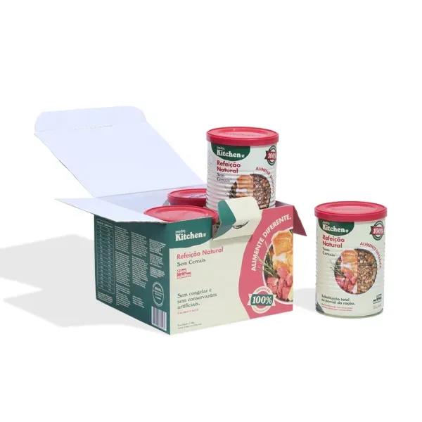 Ração Úmida Sem Cereais para Cães Adultos Zee.Dog Kitchen Pack 4 latas de 400g cada